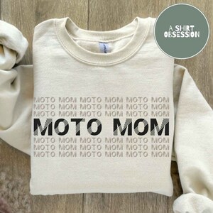 Moto Mom Sweatshirt Motocross Mom Sweatshirt Motocross Sweatshirt Moto Mama Sweatshirt Dirt Track Mom Sweatshirt Dirt Bike Mom Sweatshirt