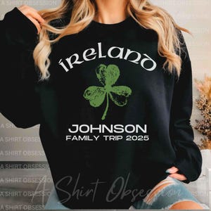 Personalized Ireland Vacation Shirt Custom Irish Name Trip Shirt Irish Bound Family Vacation Shirt Trip To Ireland Shirt, Ireland Shirt |ASO