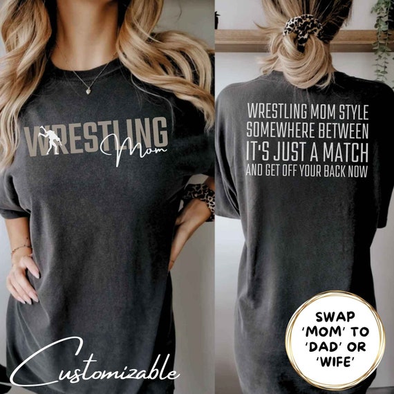 Wrestling Mom Funny Wrestling Shirt For Women Wrestling Mom Funny Wrestling Shirt For Women