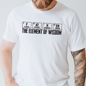 Funny Periodic Table Shirt Father Element Tshirt Father&#39;s Day TShirt Science Dad Shirt Chemist Dad Tee Fathers Day Gift Periodic Table humor
