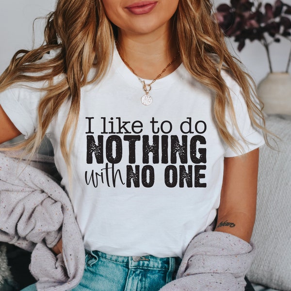 Parks And Rec Shirt Funny April Ludgate Quote Funny Parks and Rec Gift Introvert Shirt Sarcastic T-Shirt Do Nothing Tshirt Alone Time Shirt