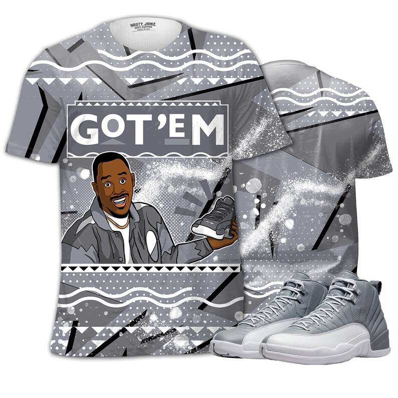 Got em 90s tv style 3d free pattern unisex matching 3d shirt jordan 12 retro stealth oversized t shirt, trending t shirt