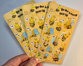 Bumble Bee Bee - Sfida di risparmio "Lieve In Yourself" per raccoglitore di bilancio A6