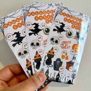 Halloween Savings Tracker: Reusable A6 Budget Binder Insert