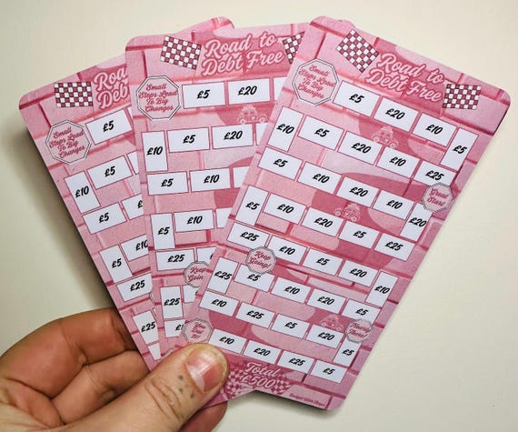 Road To Debt Free Savings Challenge: A6 Cash Stuffing Binder