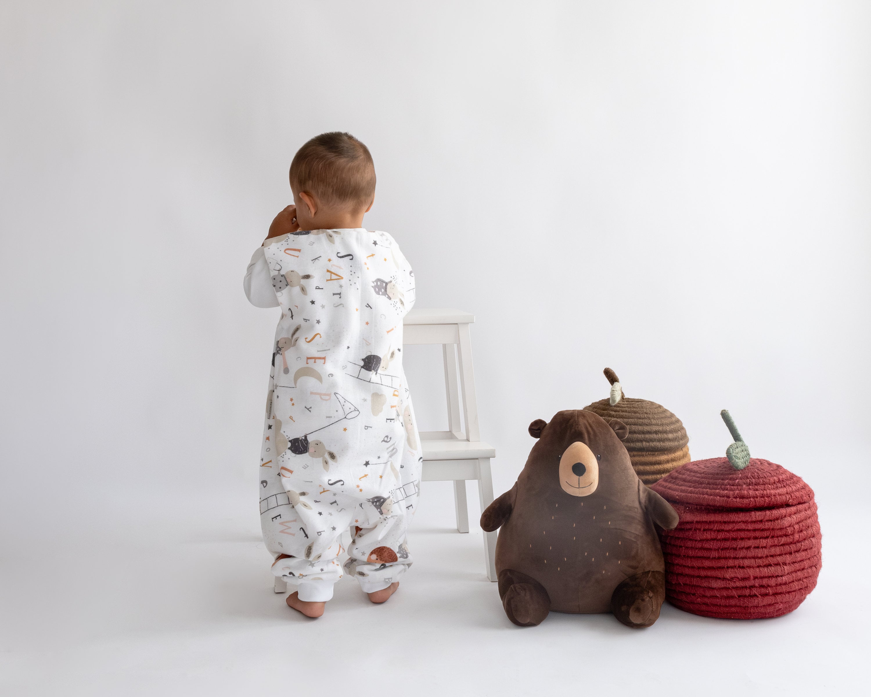 Cotton Footed Sleep Sack, Baby Sleeping Bag, Organic Flannel Kids