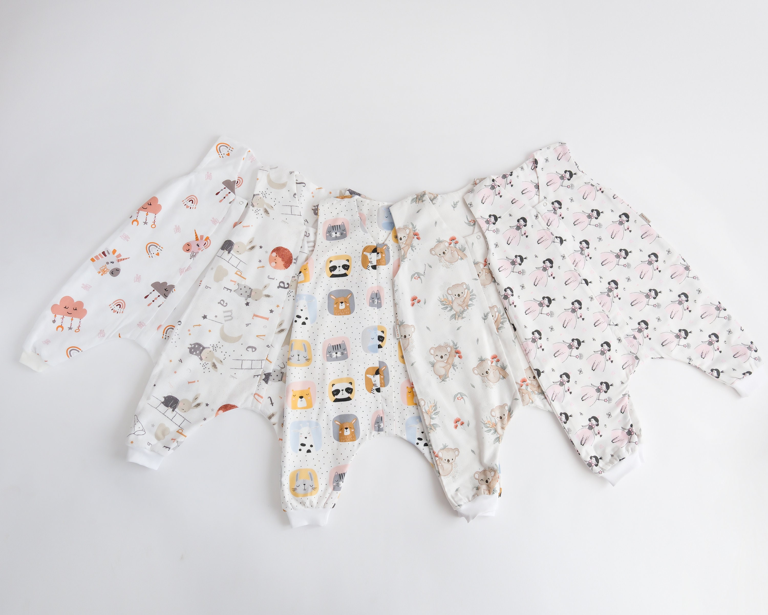 Cotton Footed Sleep Sack, Baby Sleeping Bag, Organic Flannel Kids