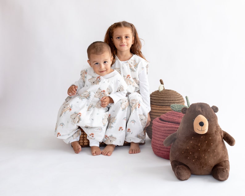 Cotton Footed Sleep Sack, Baby Sleeping Bag, Organic Flannel Kids