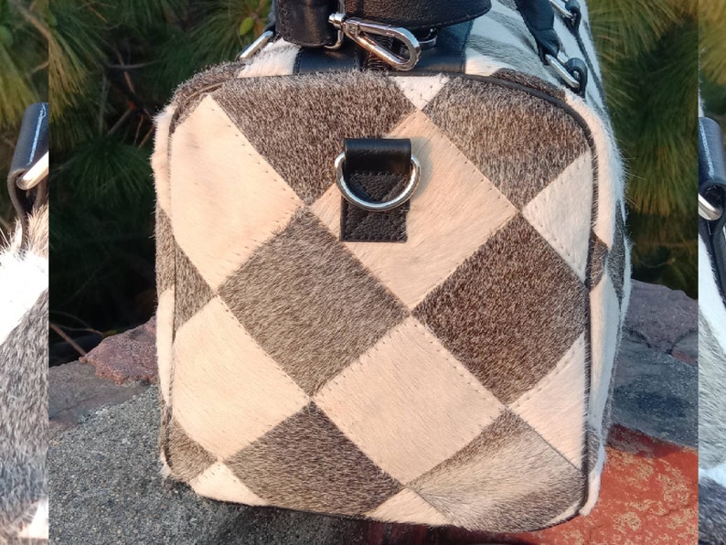 Rindsleder Reisetasche mit Schuhfach -24-Zoll-Reisetasche für Damen / Herren-Reisetasche für Gepäck-Weekender Duffle für Fitnessstudio-Ideales Geschenk Bild 3