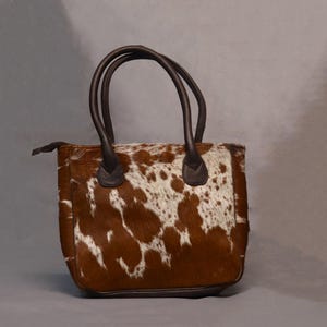Rindsleder Tragetasche - Klassische Schultertasche aus Rindsleder - Kleine Tragetasche - Ideales Geschenk für Sie