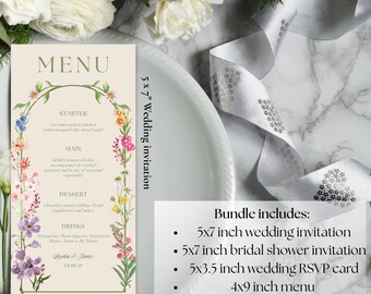 Spring Floral Wedding Bundle