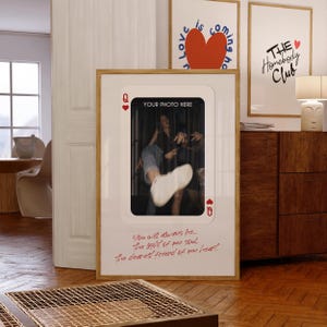 Custom Playing Cards Print, Custom Photo Print, Best Friend Gift, Personalized Gift, Unique Gift Idea, Custom Card Print, Gift Idea For Her