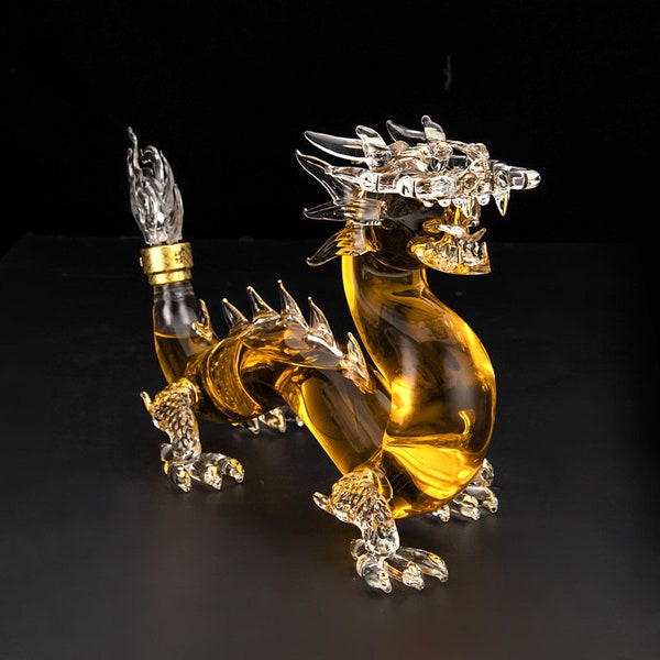 Dragon Decanter Etsy