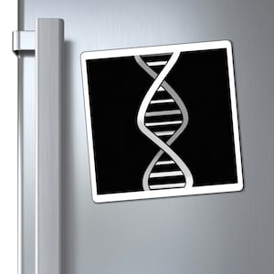 Science Magnet - DNA Science Magnet - DNA graphic magnet gift - Science lab magnet gift - Lab Life Magnet