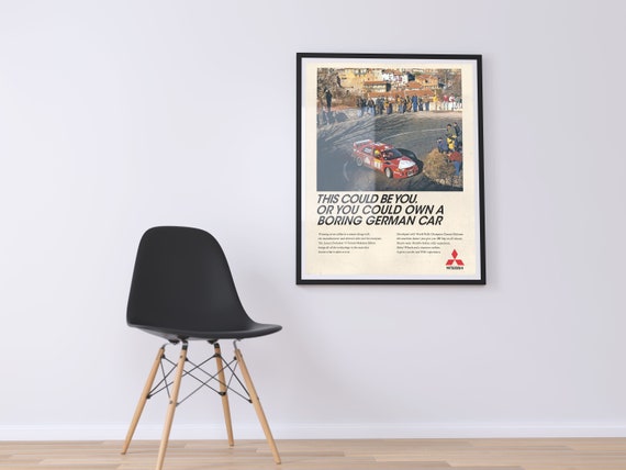 Vintage Mitsubishi Lancer Evolution VI T.M.E Magazine