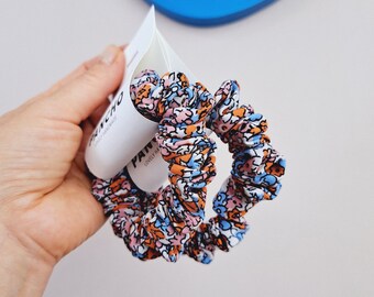 Skinny Scrunchie aus Viskose | schmaler Haargummi | kein Haarbruch | für dünnes Haar | Geschenkidee Frauen | kleines Geschenk | Must Have