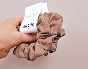 Rib jersey scrunchie | Retro trend | Must have | Hair tie | Ponytail holder | Gift idea | Hygge lifestyle | Gift for best friend | 90s