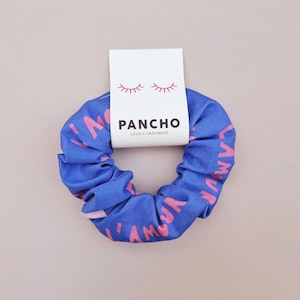 Happy Scrunchie Kollektion Must Have Haargummi Hair Scrunchy Zopfgummi Geschenkidee big scrunchie Liebe Valentinstag Bild 4