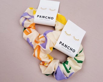 Scrunchie aus ECOVERO™ Viskose | Haaraccessoire Trend | Haargummi Vintage | Zopfgummi | Geschenkidee | kleines Geschenk | Hair Scrunchy