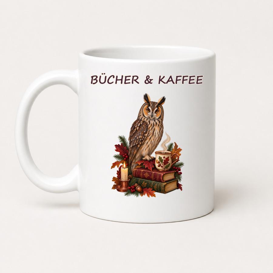 Buch teetasse aus keramik