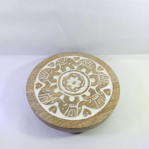 wooden trivet