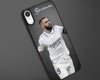 Karim Benzema Real Madrid Phone Case iPhone 14 iPhone 13 iPhone 12 iPhone 11 iPhone X