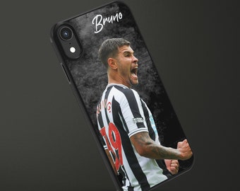 Bruno Guimaraes Newcastle United Phone Case iPhone 14 iPhone 13 iPhone 12 iPhone 11 iPhone X iPhone 8 iPhone 7 FREE UK Delivery