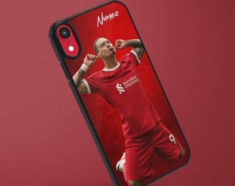 Darwin Nunez Liverpool Football Club Phone Case iPhone 14 iPhone 13 iPhone 12 iPhone 11 iPhone X