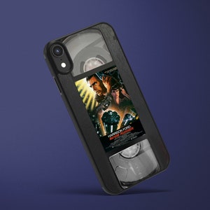 Retro VHS Tape Sci-Fi Fan Blade Runner Phone Case iPhone 14 iPhone 13 iPhone 12 iPhone 11 iPhone X iPhone 7/8 Gift For Him Gift For Her