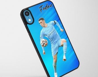 Phil Foden Manchester City Football Club Phone Case iPhone 14 iPhone 13 iPhone 12 iPhone 11 iPhone X