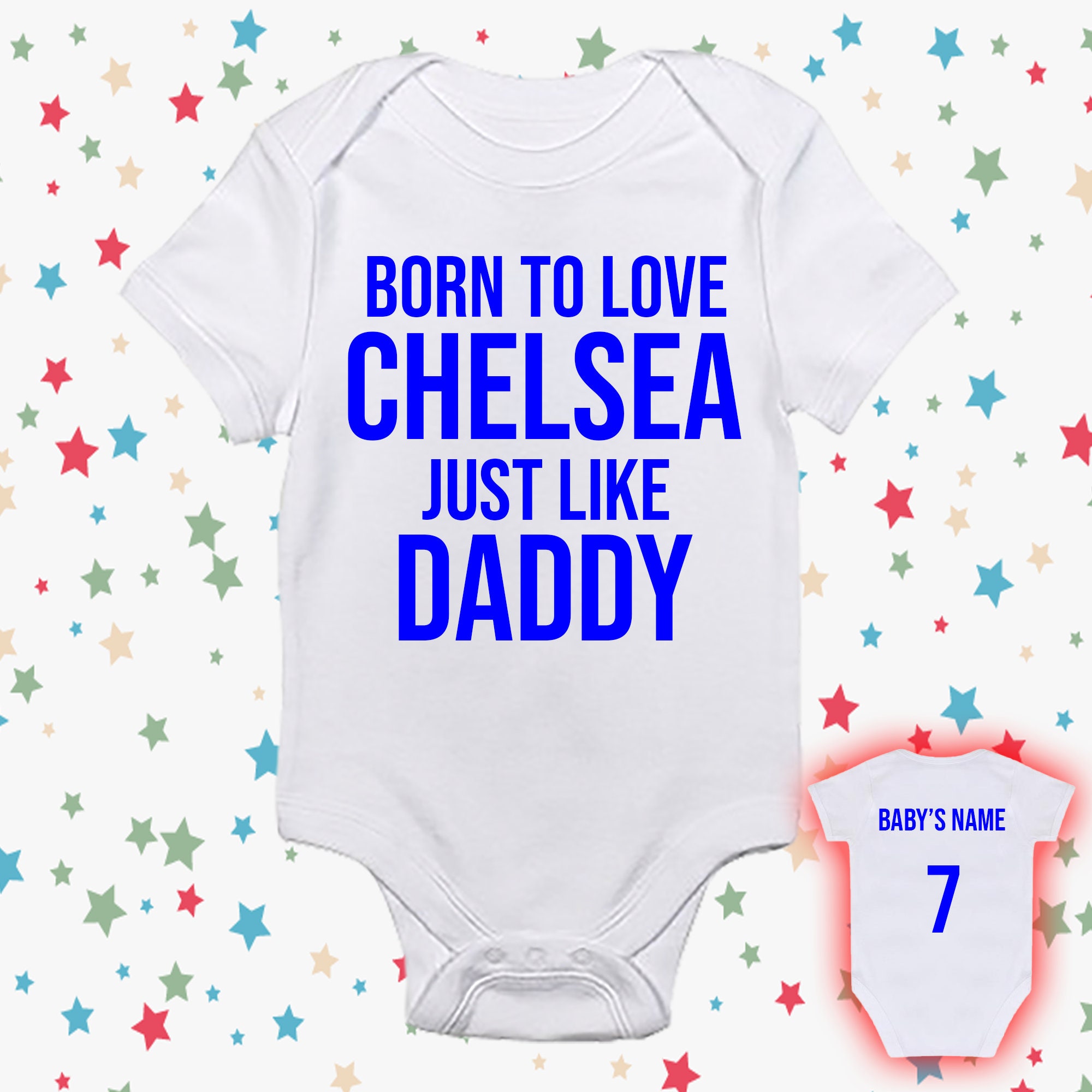 Chelsea fc baby Etsy