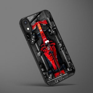 Charles Leclerc Formula One Ferrari Phone Case iPhone 14 iPhone 13 iPhone 12 iPhone 11 iPhone X TD