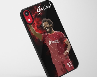 Mo Salah Liverpool Football Club Phone Case iPhone 14 iPhone 13 iPhone 12 iPhone 11 iPhone X