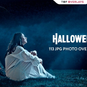 113 Halloween Photo Overlays, Halloween Png, Halloween Clipart, Pumpkin Png, Jack O Lantern Png, Photography Effects