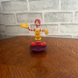 Ronald McDonald vintage toy, figurine,rocking toy collectable 90s