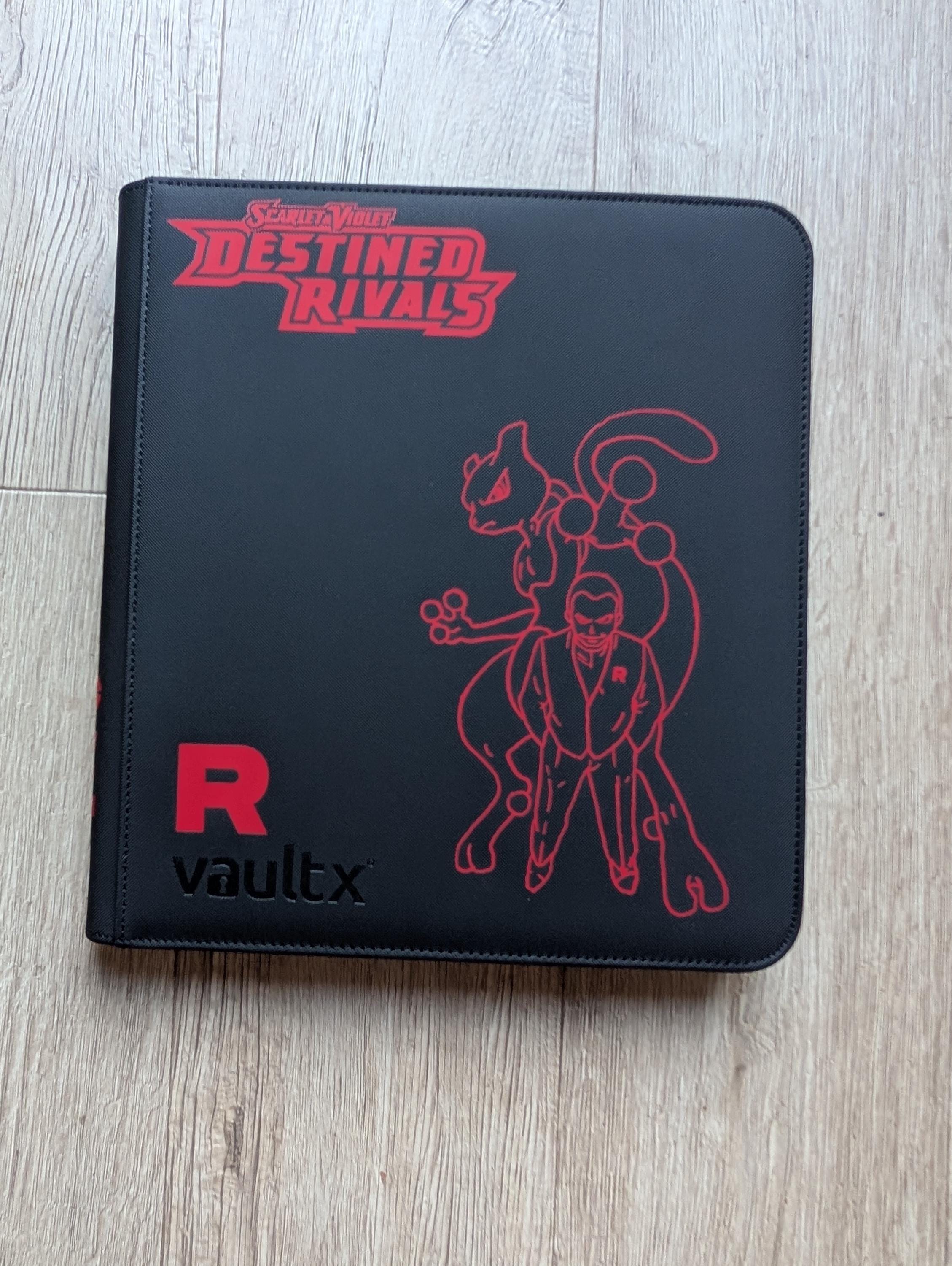 海外版　DESTINED RIVALS 1BOX 未開封シュリンク付き Destined Rivals Custom Vault X Binder 12 Pocket - Etsy