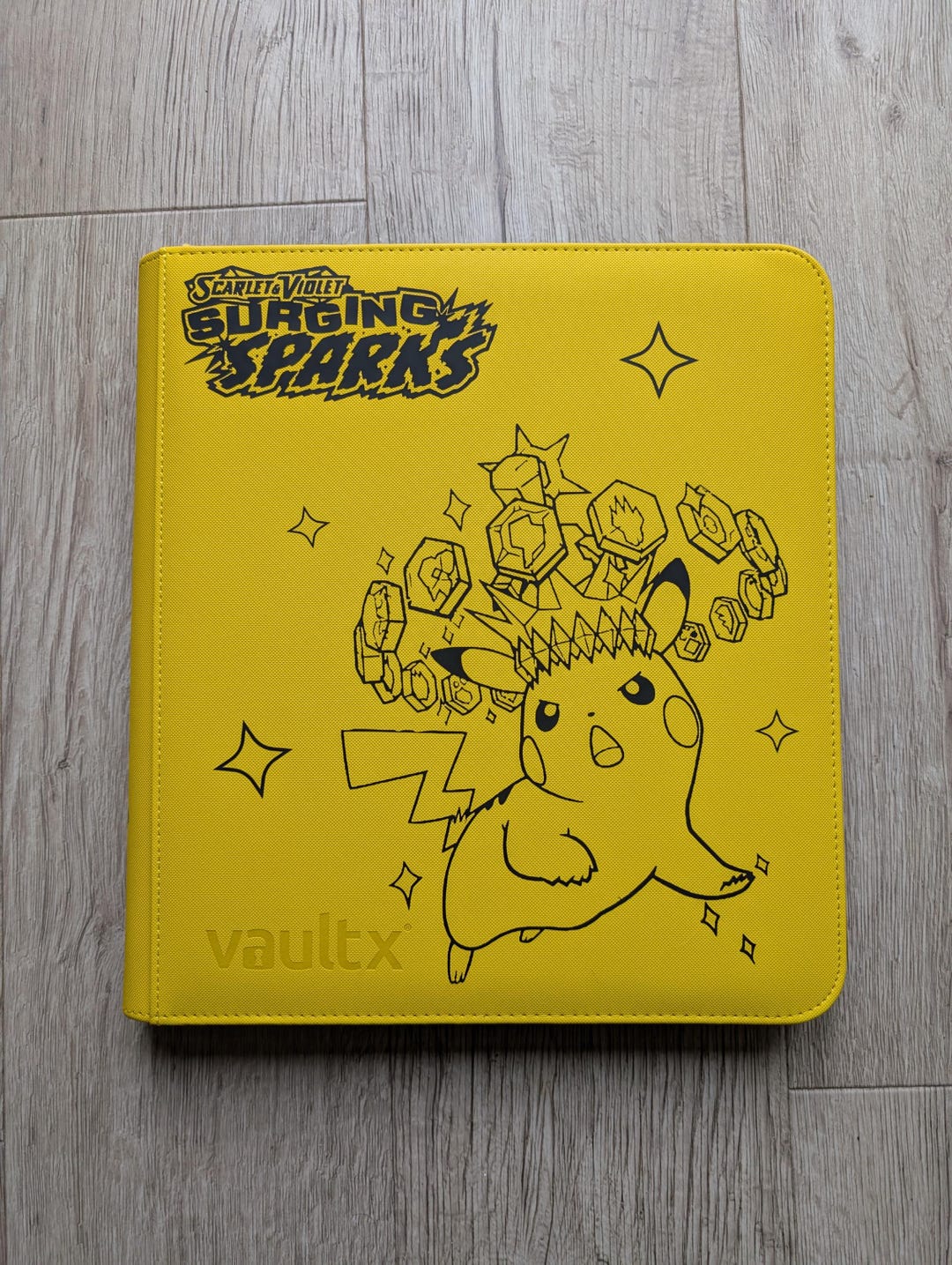 Surging Sparks Custom Vault X Binder 12 Pocket - Etsy Surging Sparks Custom Vault X Binder 12 Pocket - Etsy