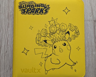 Surging Sparks Custom Vault X Binder 12 pocket