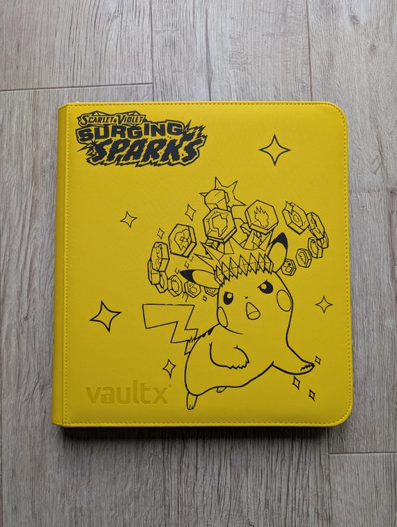 Surging Sparks Custom Vault X Binder 12 pocket