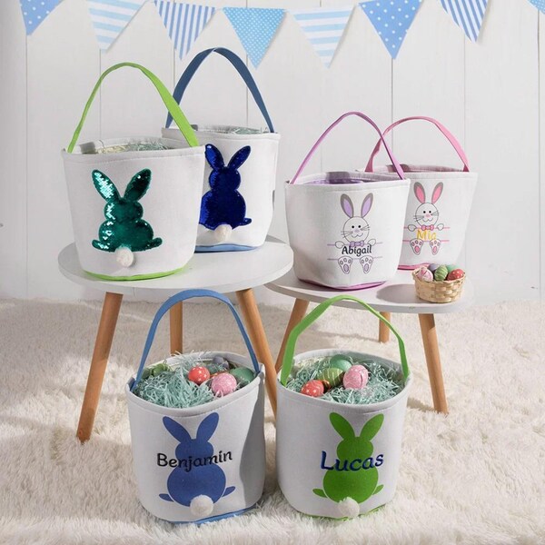 Designer Easter Basket for kids “Bunny boy“ main image 0