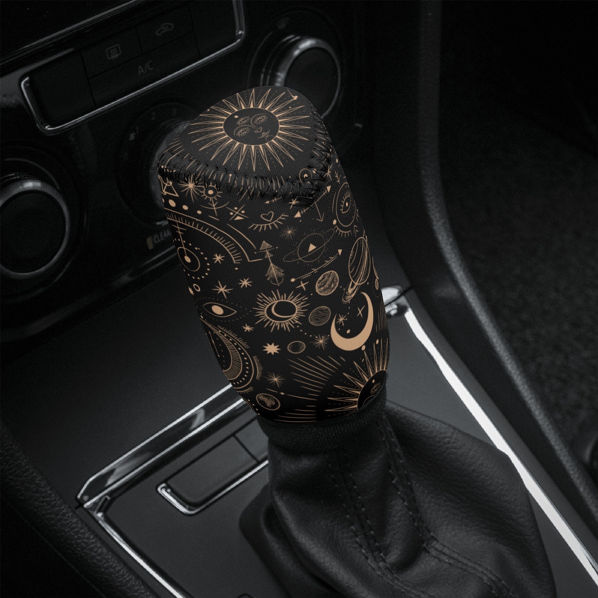  Bling Bling Auto Shift Gear Cover, Luster Crystal Car Knob Gear  Stick Protector Diamond Car Decor Accessories for Women(car Gear Shift Cover)  : Automotive