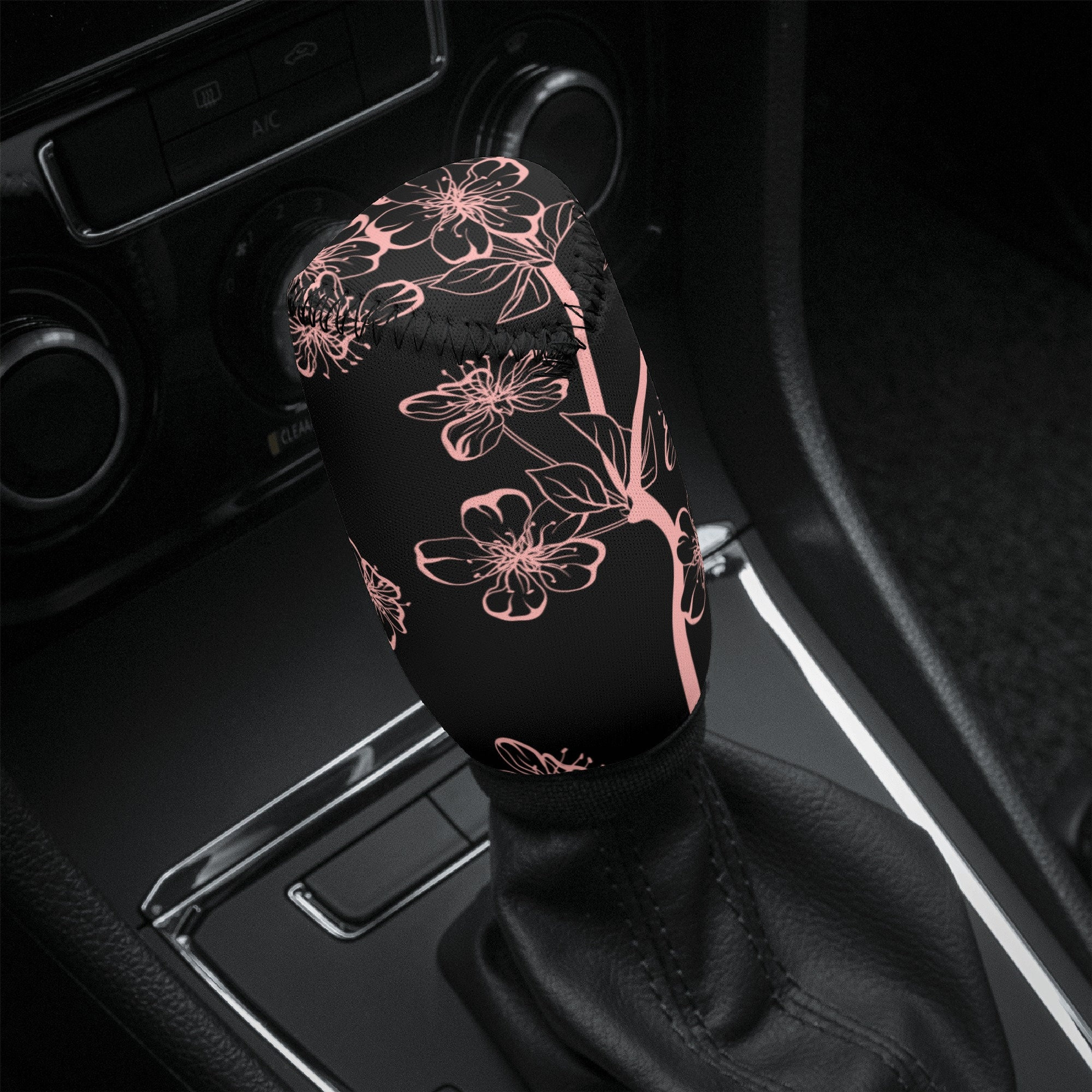 桜 さくら 車シフトノブカバー ブーツ カスタム JDM 和風 花柄