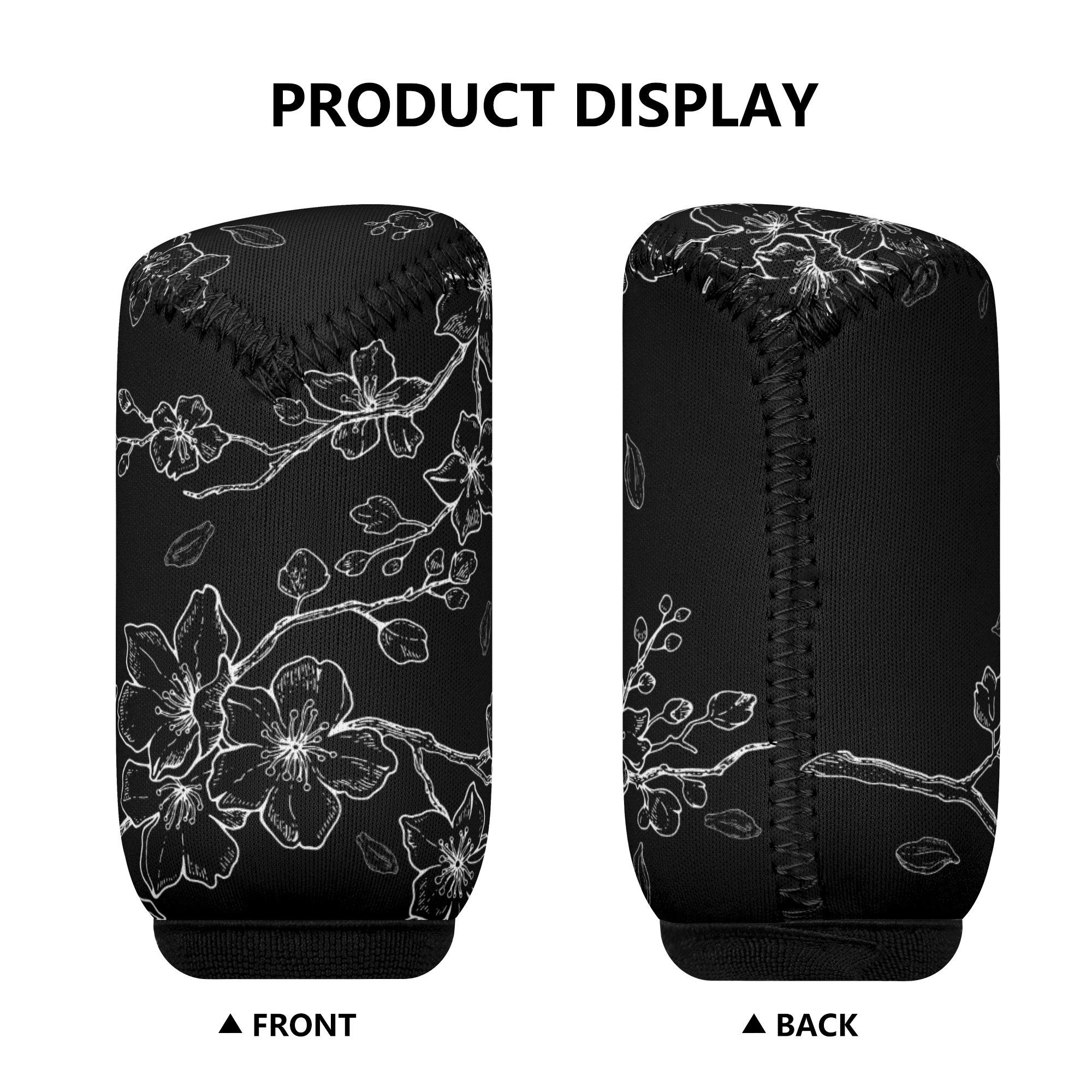 thumbnail interactive-video image 1 of JDM Black Wave Blossom Sakura Shift Boot Cover – Universal AT/MT – Hyper Fabric 1 of 2