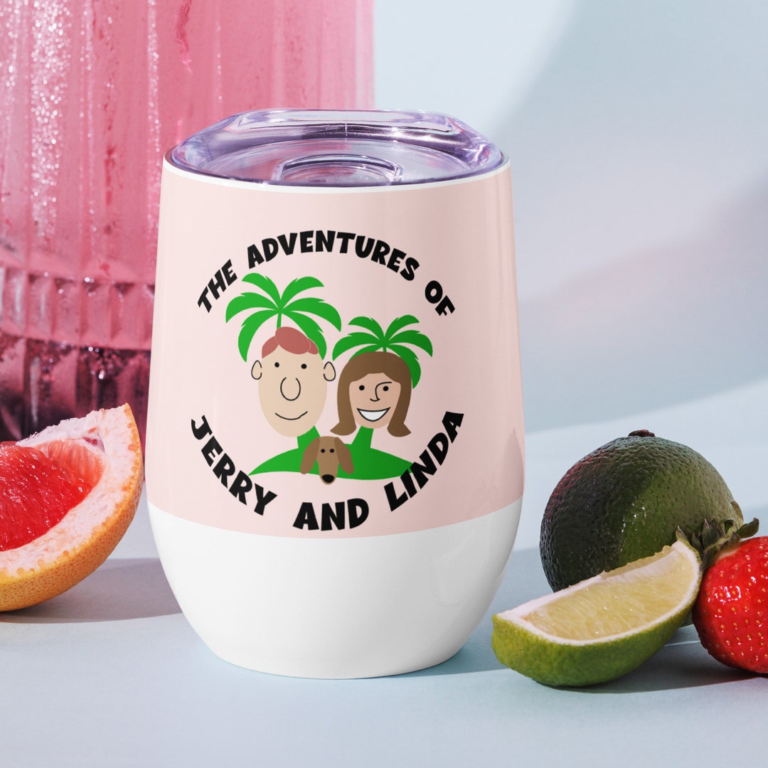 Villages Jerry and Linda Wine Tumbler Etsy