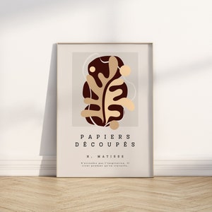 Matisse Print | Neutral Matisse Art Decor Neutral Wall Print In Beige Print Henri Matisse Gallery Print Set Beige Vintage Gallery Wall Art |