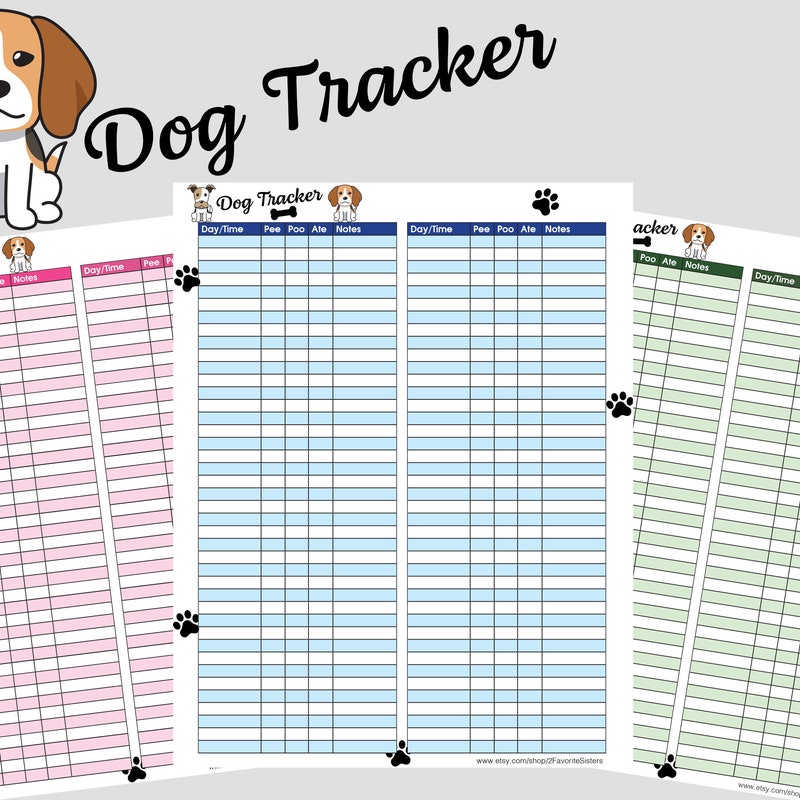 Pooping Dog Calendar Etsy