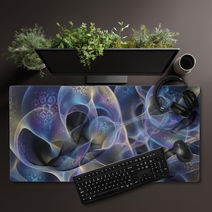 4D maskhål rymden eterisk abstrakt matematisk design skrivbordsmatta lekmatta