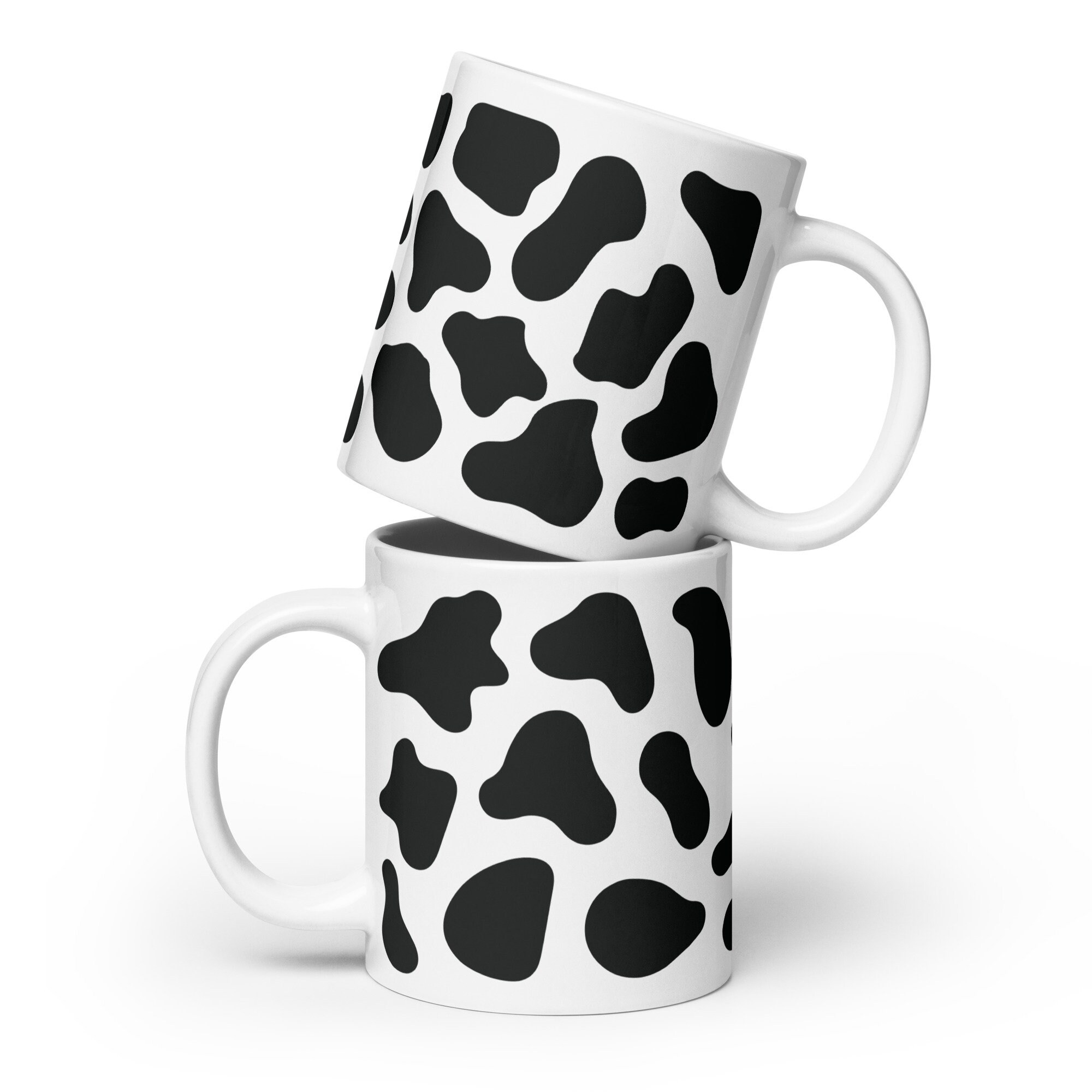 Cow Spots Coffee Mug, Cow Print, Coffee Mug, Gift For, Her, Work, Gift