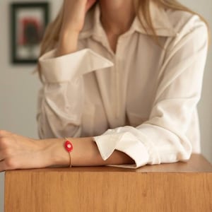 925 Sterling Silver Red String Bracelet