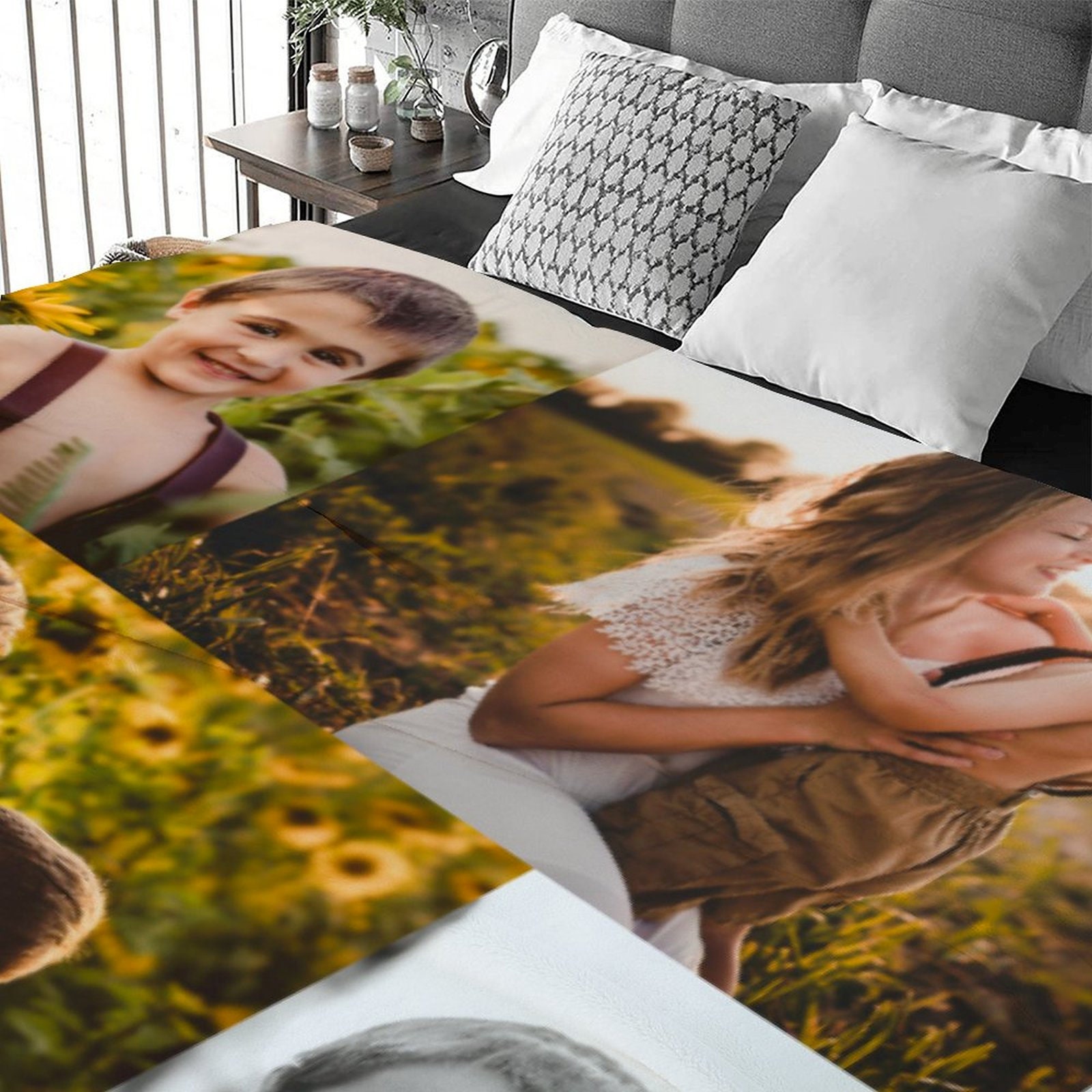 Custom Blanket, Photo Blanket, Family Blanket, Custom Photo Blanket